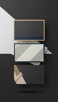 Premium Business Card PSD with Gold Accents
