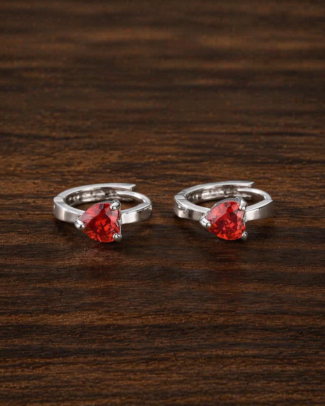 Gold Plated Heart Stud Earrings: Dainty Love Jewelry for Women, Mom, Valentine's Day