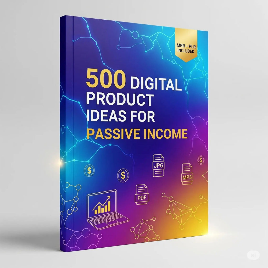 500 Digital Product Ideas – Done For You